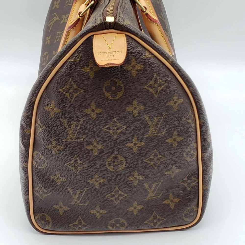 100% Authentic Louis Vuitton  Speedy 35 Monogram Boston Hand Bag - Picture 4 of 16